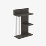Hanah Home Kinik - Estantería de pared Antracita